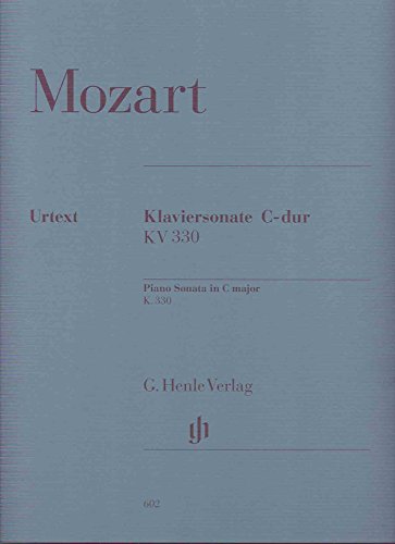 Klaviersonate C-dur KV 330 (300h): Besetzung: Klavier zu zwei Händen (G. Henle Urtext-Ausgabe)
